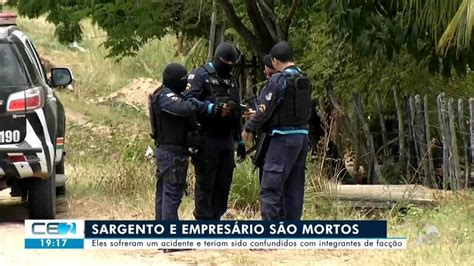 Pol Cia Investiga Morte De Sargento E Empres Rio Em Maranguape G