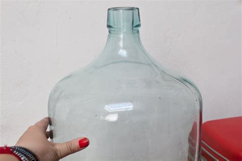 Large Industrial Glass Water Jug Gallon