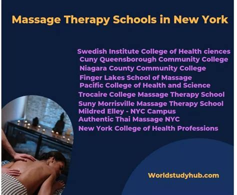 10 Best Massage Therapy Schools in New York & Scholarships » 2024 WORLD STUDY HUB