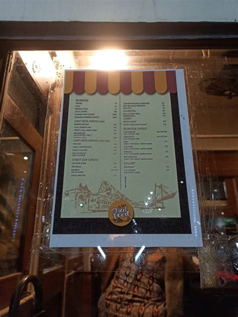 Menu at Kolkata Street Food, New Town, International Financial Hub