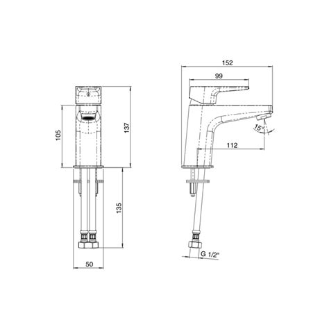 Bim Objects Free Download Posh Solus Mk3 Basin Mixer Tap Chrome 4