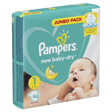 Pampers (Памперс) Подгузники New Baby-Dry 1 (2-5 кг) N94 - купить с ...