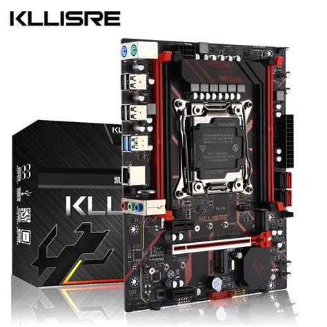 Kllisre X99 Placa M E Suporte A Slot M 2 Quatro Canais Mem Ria DDR4