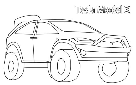 Coloriage Tesla à Imprimer Sur Coloriageenfantcom