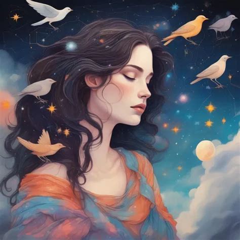 Colorful And Beautiful Persephone With Brunette Hair