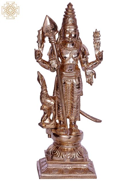 10" Hindu God Subramanya (Kartikeya) | Exotic India Art