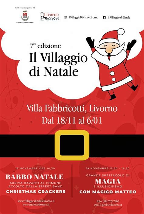 Il Villaggio Di Natale Livorno