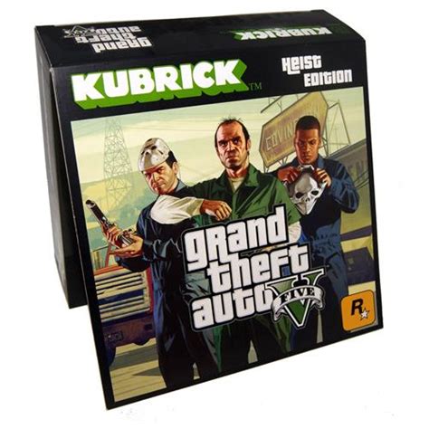 Grand Theft Auto V Heist Edition Kubrick Box Set Figures Eoutlet