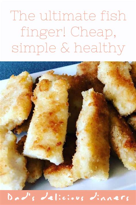 Homemade Fish Fingers Quick And Healthy Alternative To Frozen Fish