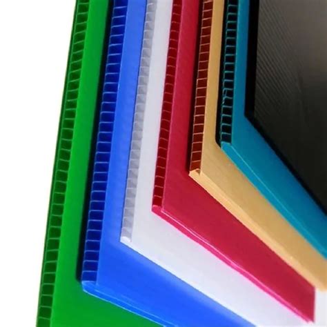 Mm Polypropylene Corrugated Sheet Color Multicolour At Best Price