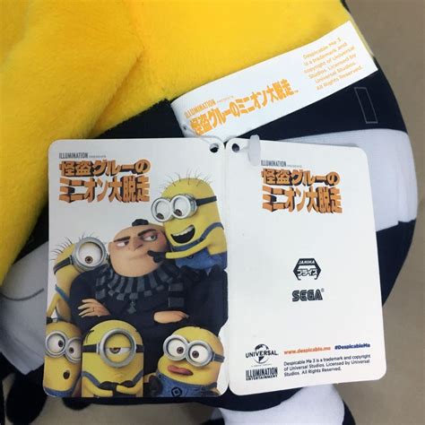 Despicable Me 3 Great Escape Minion In Prison Suit Musutto Mega Jumbo