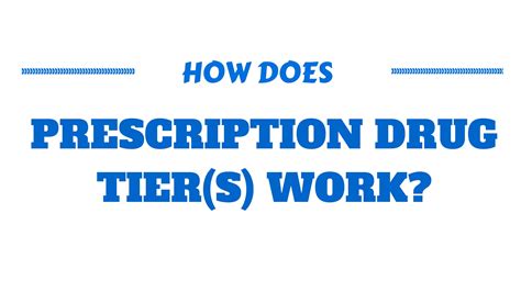 Understanding How Prescription Drug Tiers Work On Vimeo