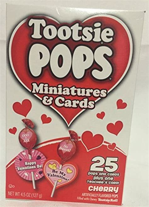 Tootsie Pops Miniatures And Cards Cherry By Toosie Roll Industries