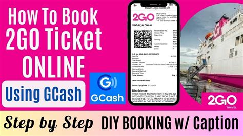 2GO TRAVEL HOW TO BOOK 2GO TICKET ONLINE USING GCASH 2gotravel