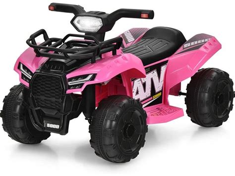 Giantex Quad Lectrique Enfants Avec Roues Antid Rapantes Voiture