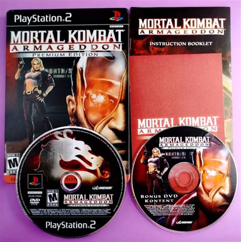 MORTAL KOMBAT Armageddon Premium Ed Sony PlayStation 2 PS2 2006