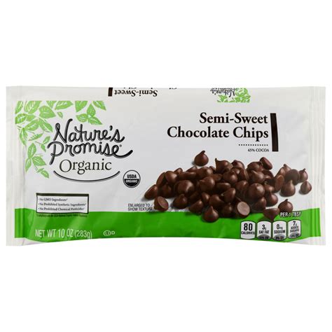 Save On Nature S Promise Baking Chips Chocolate Semi Sweet Organic