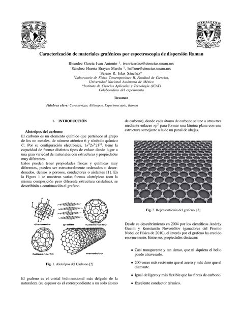 Caracterizaci N De Materiales Graf Nicos Caracterizaci N De