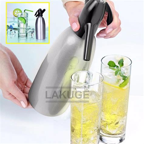 Jual Soda Syphon Maker Botol Pembuat Siphon Sipon Co2 Bartender Spray