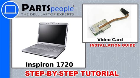 Dell Inspiron 1720 Video Graphics Card Replacement Video Tutorial Youtube