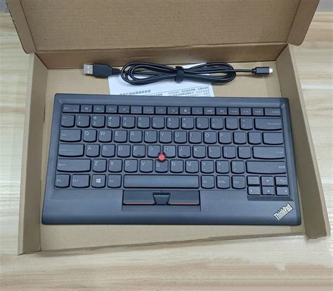 Lenovo Thinkpad KU 1255 USB Wired Keyboard With TrackPoint 0B47190 US