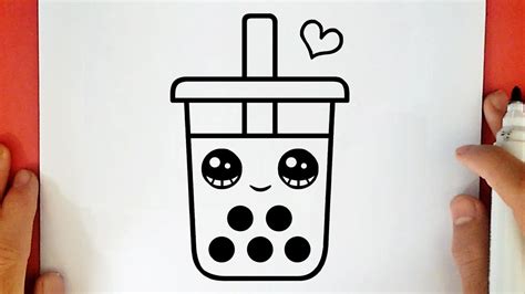 Como Dibujar Una Taza De Caf Con Leche Kawaii Youtube