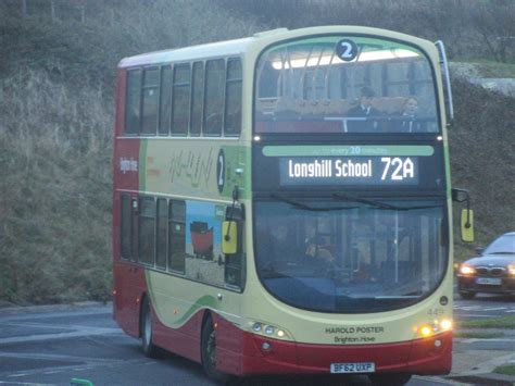 Brighton Hove 449 BF62UXP Seen In Woodingdean On Route 7 Flickr