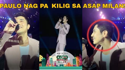 Paulo Avelino Performances In Asap Milan Pinakilig Ang Mga Fans