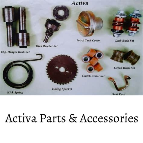 Scooty Activa Two Wheeler Parts at ₹ 250/set in New Delhi | ID: 26524730612