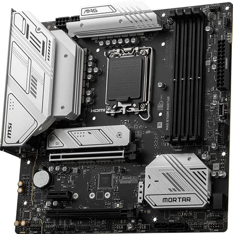 Msi Mag B M Mortar Lga Sata Gb S Matx Motherboard