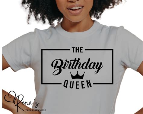 Birthday Queen Svg Birthday Queen Svg Png Etsy