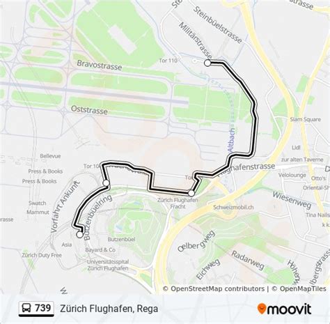 Route Fahrpl Ne Haltestellen Karten Z Rich Flughafen Rega