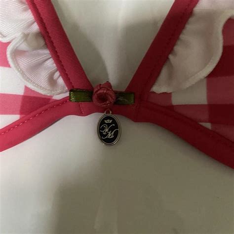 Vintage Archive Soft Girl Feminine Gingham Bikini Depop