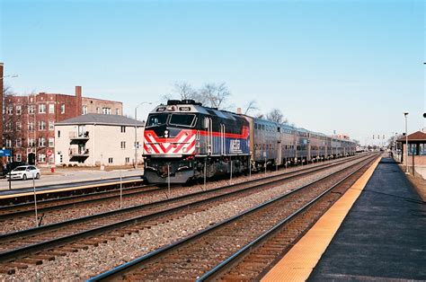 Bnsf Berwyn Il Westbound Bnsf Suburban Train No 2013 Flickr