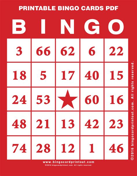 Printable Bingo Cards 1 90 Pdf🦋 Descubra A Emoção Do Jogo Com Caça