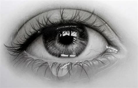 How To Draw A Realistic Crying Eye Step By Step