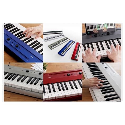 Korg L1 Liano Digital Piano, Metallic Red at Gear4music