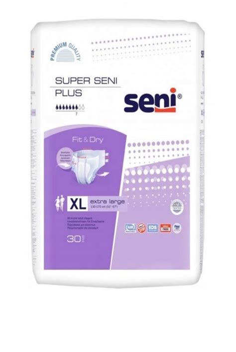 Pieluchomajtki Seni SUPER SENI PLUS XL 30 Szt 12397806307 Allegro Pl