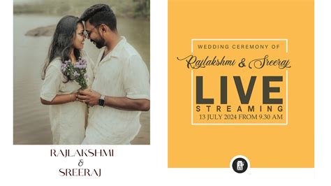 Rajlakshmi Sreeraj Wedding Youtube