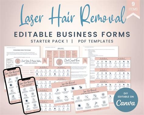 The Editable Business Forms For Laser Hair Removal