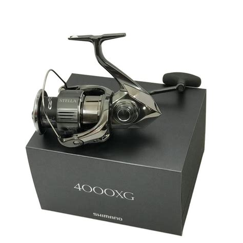 Shimano シマノ 22ステラ 4000xg 043962 スピニングリール 目立った傷や汚れなし 1004100940357