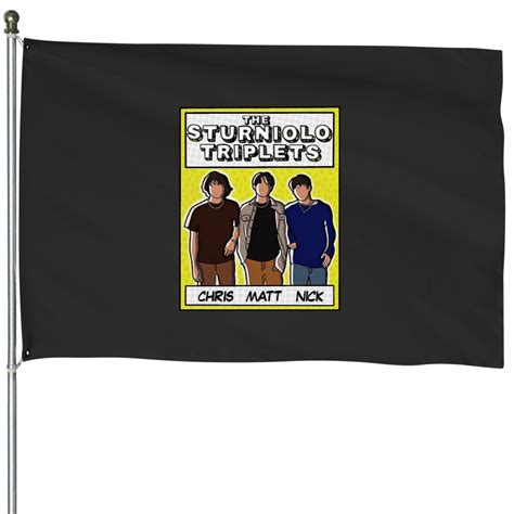 Sturniolo Triplets The Sturniolo Triplets House Flags Sold By Ngocnhi