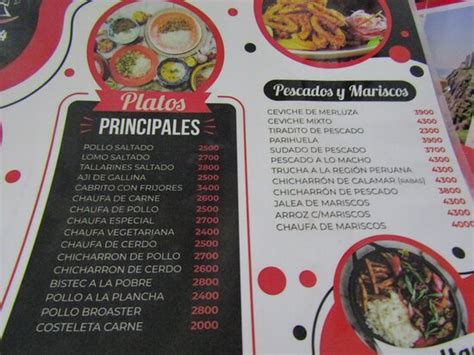 RINCONCITO PERUANO Mendoza Restaurant Reviews Photos Tripadvisor