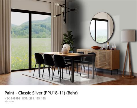 Behr Classic Silver Ppu Paint Color Codes Similar Paints And