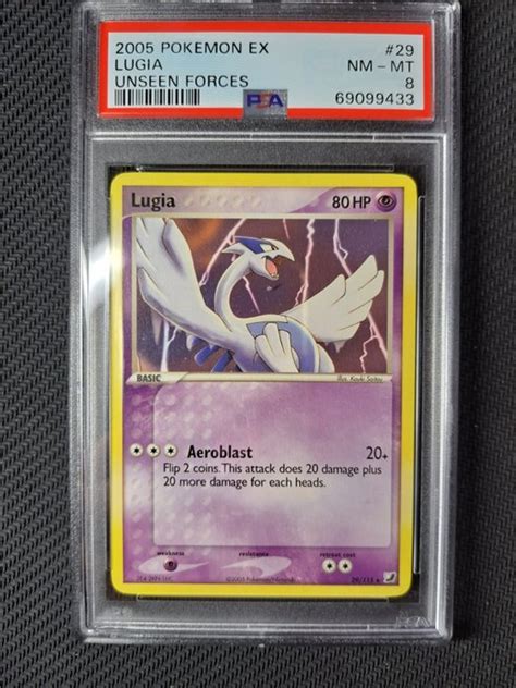 The Pok Mon Company Graded Card Lugia Ex Unseen Forces Catawiki