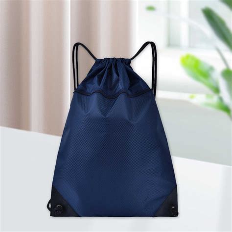 SDJMa Backpack Bag Waterproof Gym Drawstring Backpack With Shoe