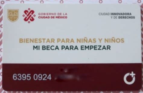 Nueva Tarjeta De Mi Beca Para Empezar Se Entrega A Partir Nbkomputer