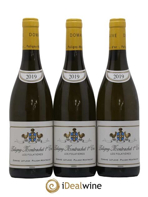 Acheter Puligny Montrachet Er Cru Les Folati Res Leflaive Domaine