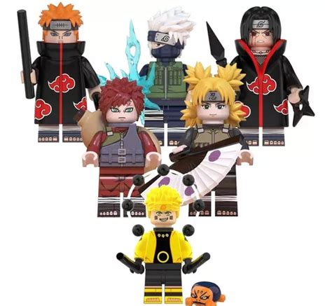 Minifigura Lego Naruto Shippuden Temari Itachi Kakashi Gara Envío Gratis