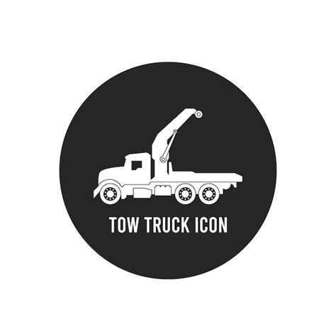 Premium Vector Tow Truck Icon Vector